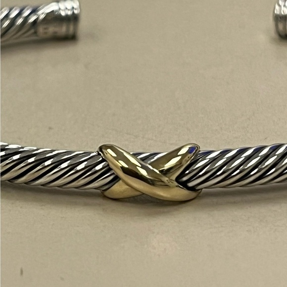 david yurman cuff bracelet 4mm M size - Picture 4 of 5